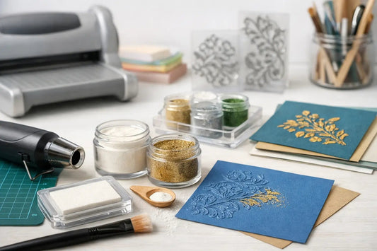 Embossing Supplies for Card Making Made Simple - Home-Crafts