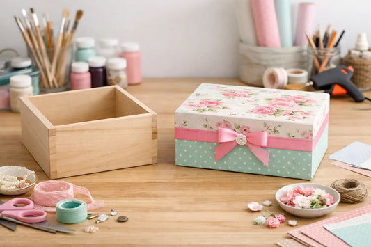 How to Make a Decorated Storage Box at Home - Home-Crafts