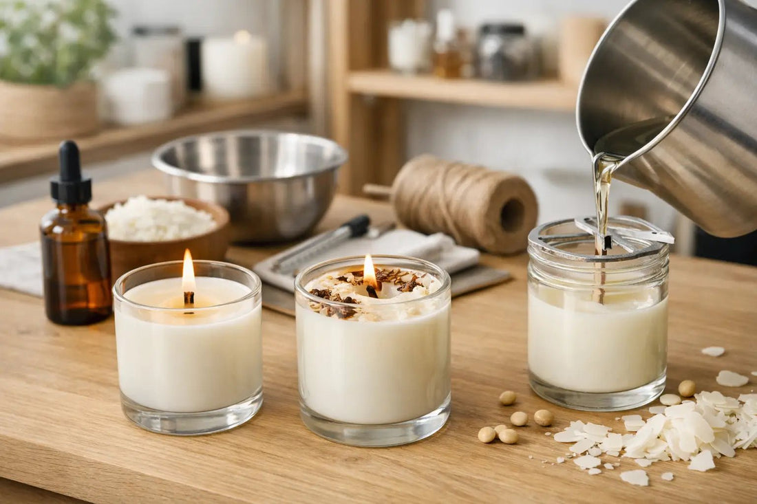 How to Make Soy Candles That Burn Beautifully - Home-Crafts