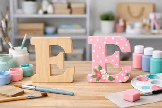 How to Paint Wooden Letters for Any Room - Home-Crafts