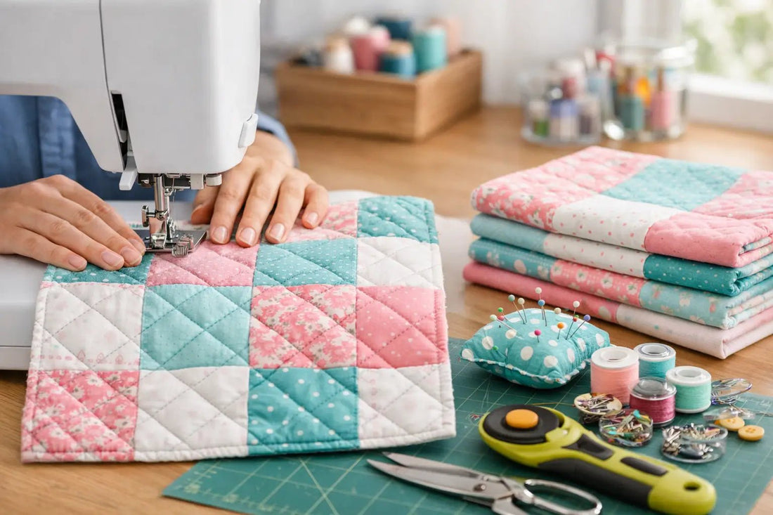 How to Quilt Fabric for Your First Project - Home-Crafts