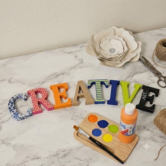 Personalised Wooden Letters for Every Room - Home-Crafts