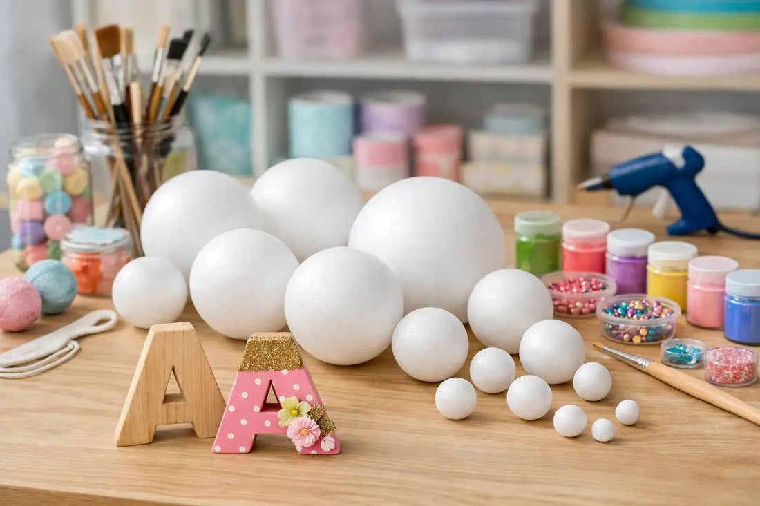 Polystyrene Balls for Crafts Made Simple - Home-Crafts