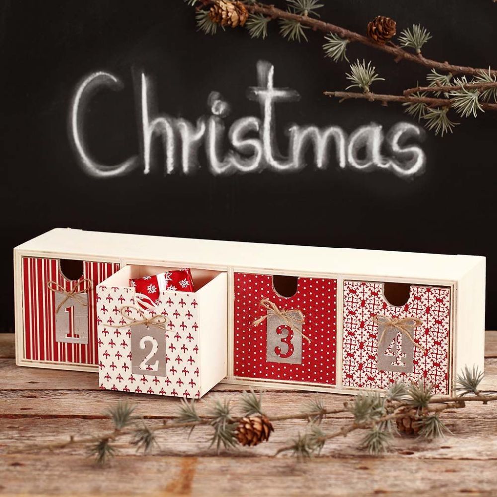Christmas Advent Drawers - Home-Crafts