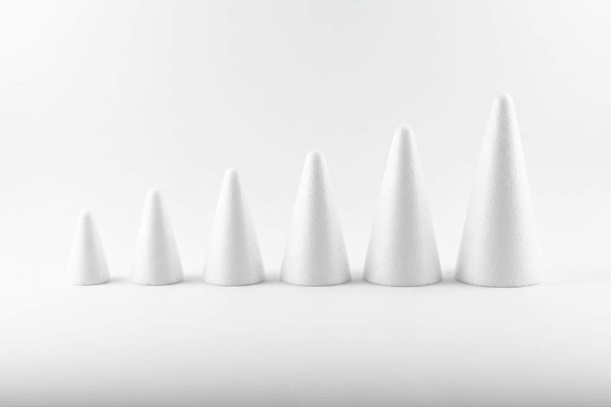 Polystyrene Cones - Home-Crafts