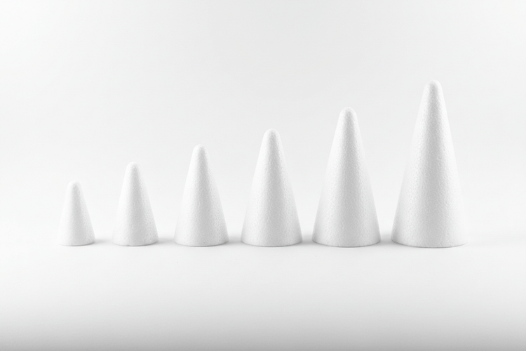 Polystyrene Cones - Home-Crafts