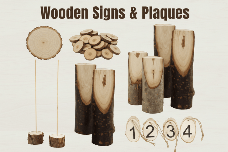 Wooden Signs & Plaques - Home-Crafts