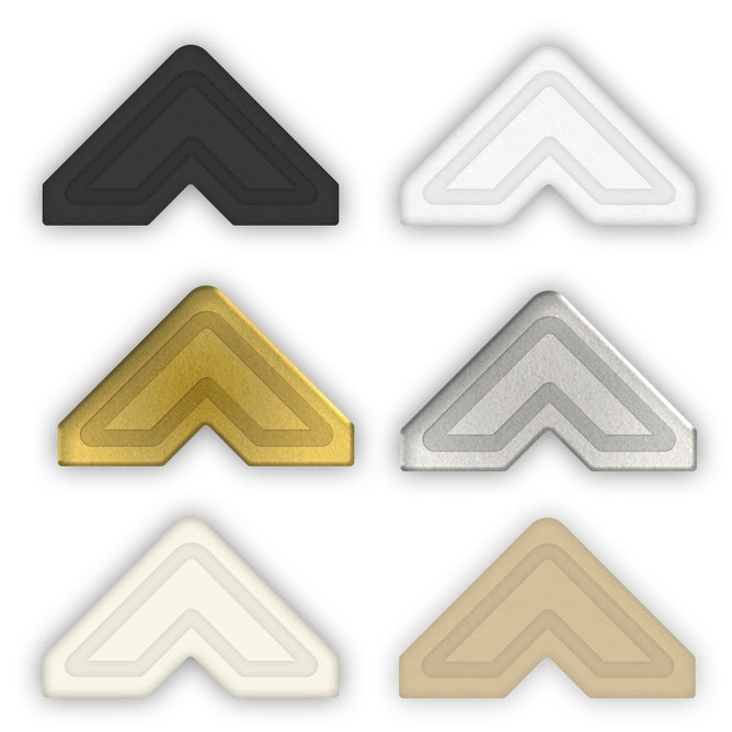 Creative Photo Corners Mix Pack Embossed Self-Adhesive Embellishment Decoration Craft