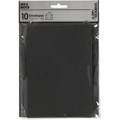 10 x Envelopes hammered Rectangular Various Colours Office Mailing Supply