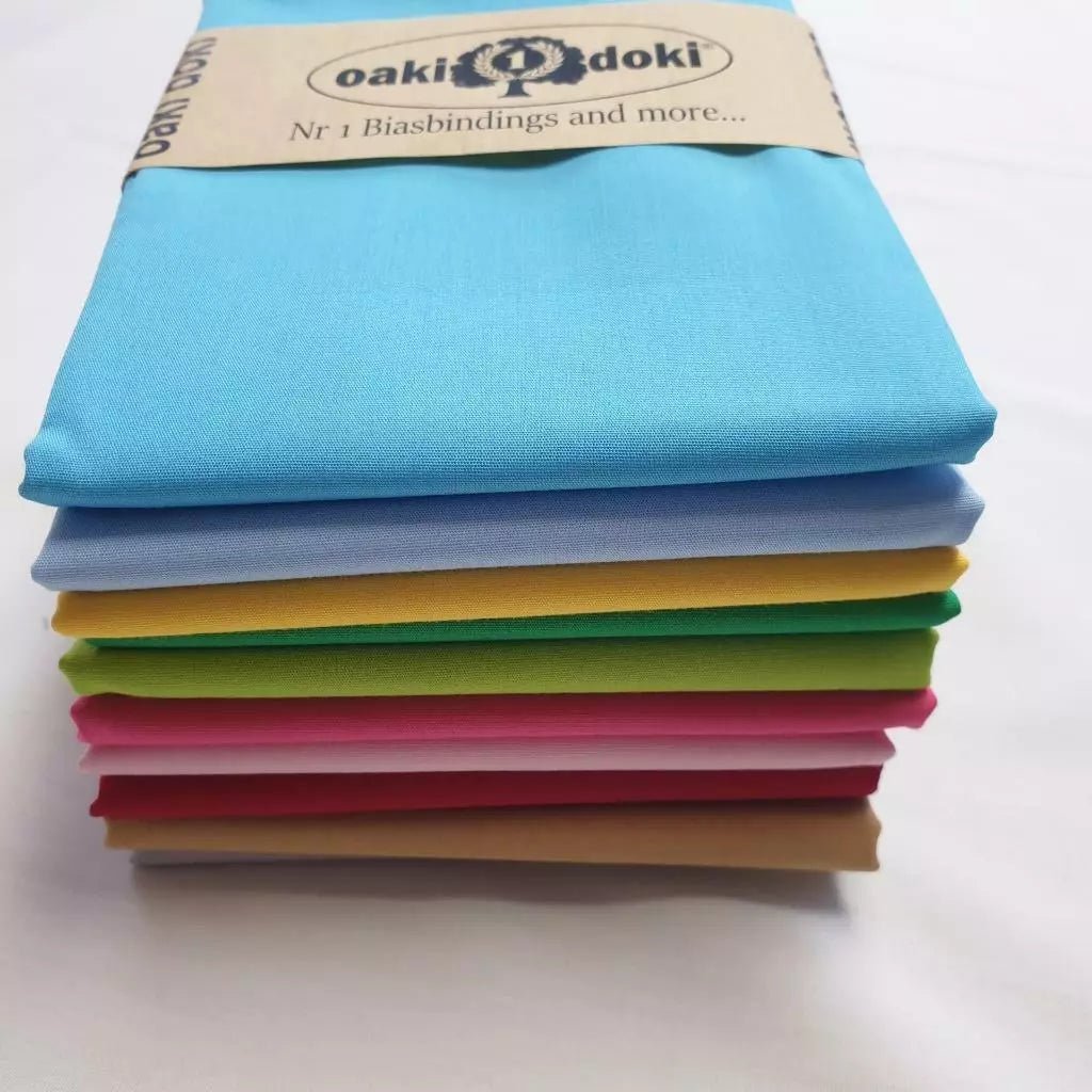 100% Cotton Fabric Material Oaki Doki Fat Quarter 50 x 70cm - Home - Crafts