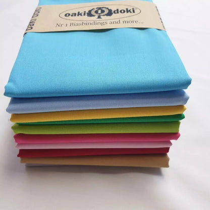100% Cotton Fabric Material Oaki Doki Fat Quarter 50 x 70cm - Home - Crafts