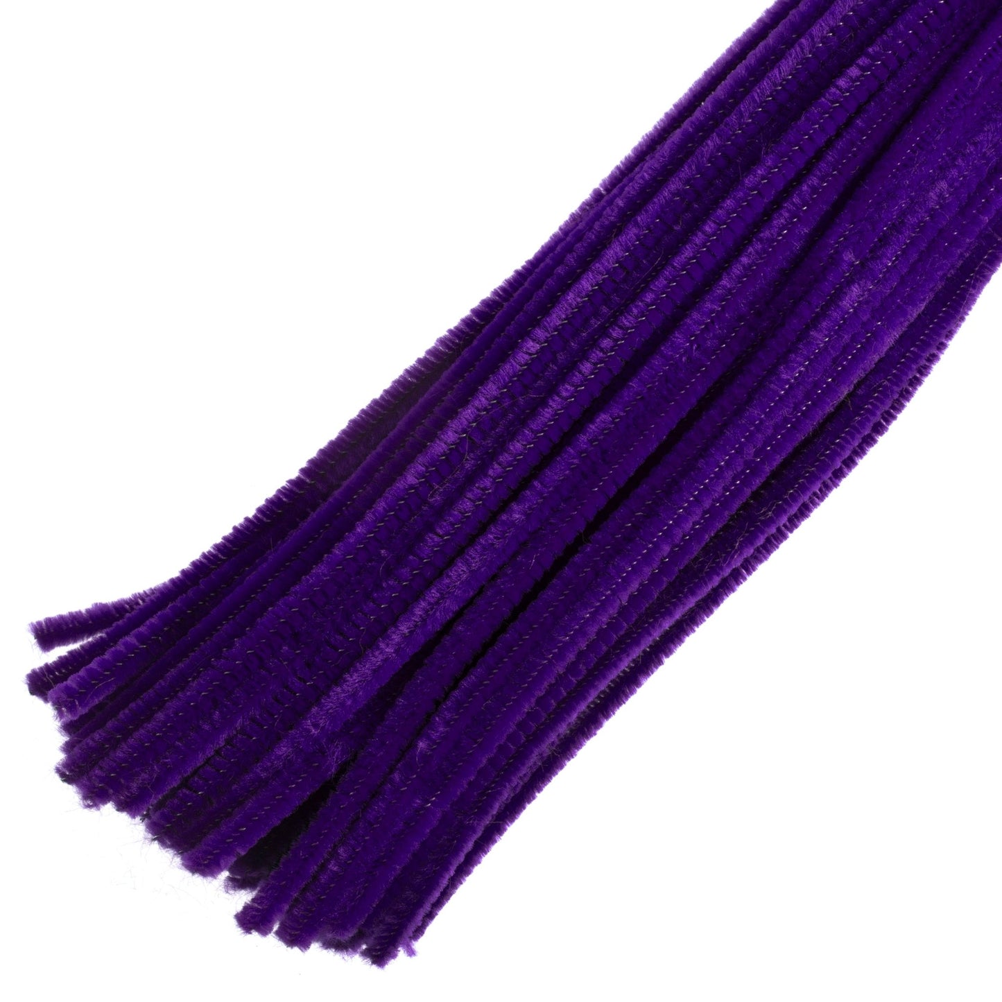 100pc Chenille Stems Pipe Cleaners - 30cm x 6mm Various Colours Crafts Projects