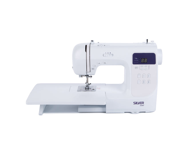 Silver Viscount 1040 Sewing Machine Computerized - 80 stitches - 70 5 x 1 step buttonhole