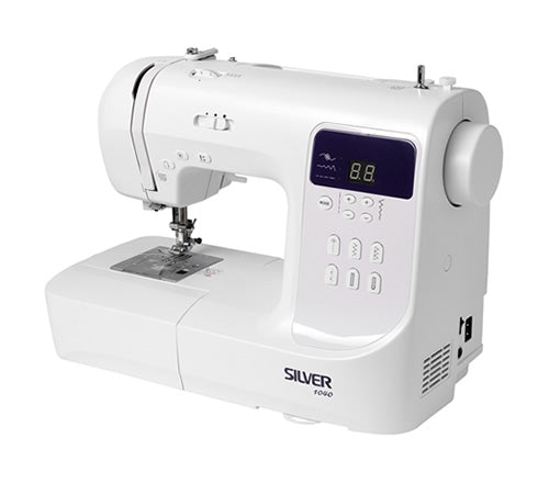 Silver Viscount 1040 Sewing Machine Computerized - 80 stitches - 70 5 x 1 step buttonhole