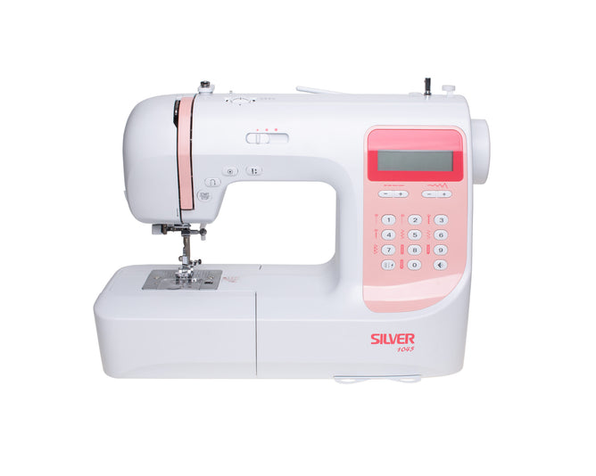 Silver Viscount 1045 Sewing Machine Computerized - 110 stitches - 70 x 1 Step Buttonhole