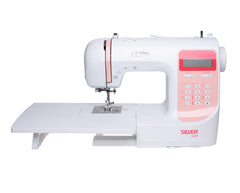 Silver Viscount 1045 Sewing Machine Computerized - 110 stitches - 70 x 1 Step Buttonhole