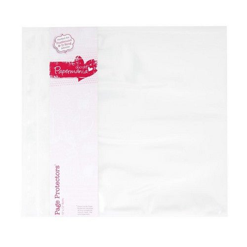 12x12 Page Protectors 25 Pack Clear Sleeves for Scrapbooking & Memory Books - Home-Crafts