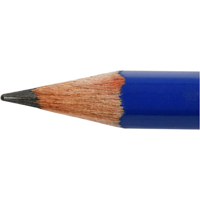 Lyra 12 Groove Graphite Triangular Robinson Pencils D: 6.8 mm Lead:2 mm Grade HB