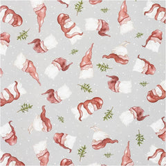 2M Santa With A Large Hat Gift Wraps High-Quality Wrapping Paper Motifs