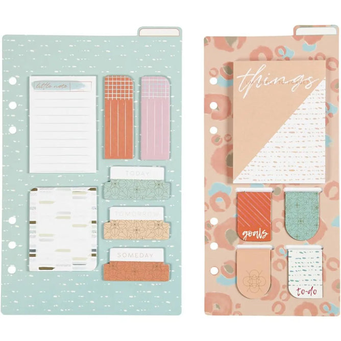 2 Sheet Post-It Assortment and Bookmarks Magnetic