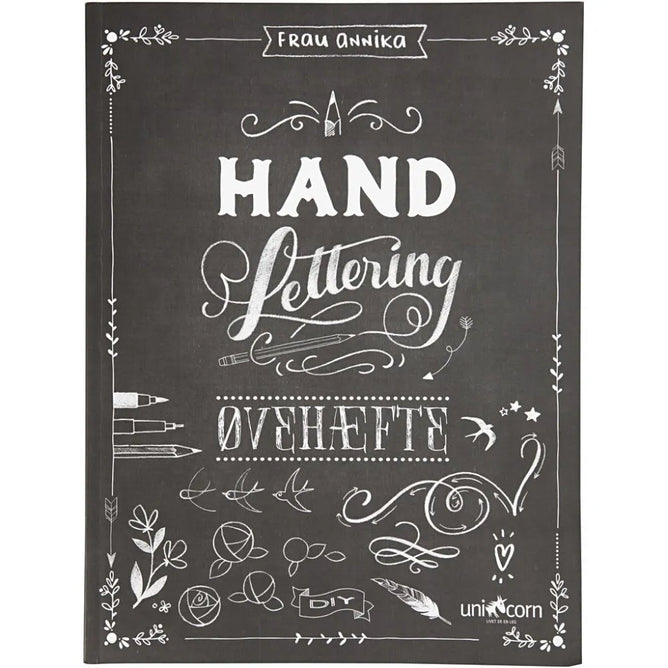 Hand Lettering Exercises Notebook - Instructions Ideas Tricks 63 Pages Writing Stationary