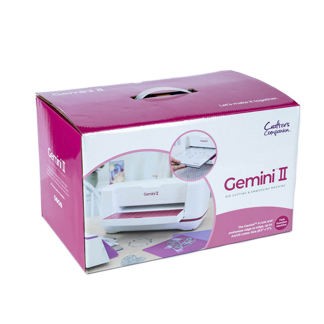 Crafter's Companion Gemini II Die Cutting and Embossing Machine Bundle Worth £279