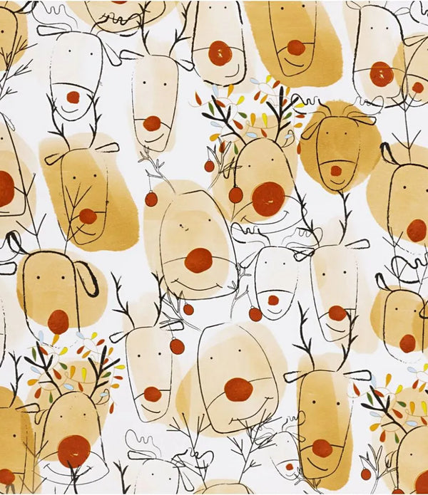 5M Reindeer Gift Wraps High-Quality Wrapping Paper Motifs