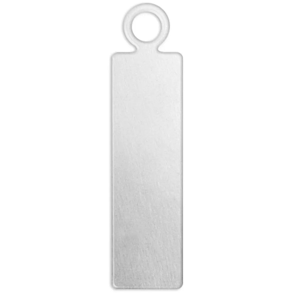 20 x ImpressArt Metal Tags 20x5mm Motif Embossing Stamp Jewellery Making Supplies