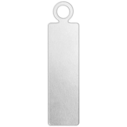 20 x ImpressArt Metal Tags 20x5mm Motif Embossing Stamp Jewellery Making Supplies