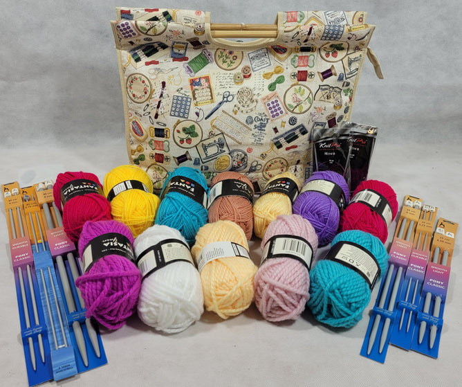 Knitting Bundle Half Price! - £112 Worth of ALL NEW Knitting Goodies Bargain Surprise Bundle!
