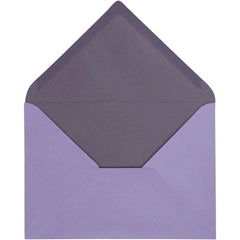 10x Envelopes 11.5x16cm Dual Matching Colours Hammered White Core Confirmation Parties