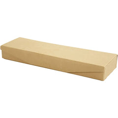 Pencil Pen Case Magnetic Closure Boxes 21cm Craft School Storage Hard Cardboard With Press Stud