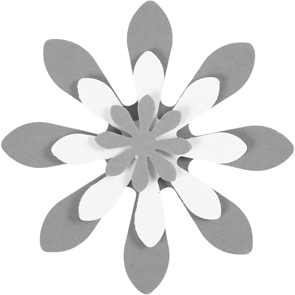 3 - Piece Nested Marguerit Craft Punch Set - 25/49/75mm Paper Punches for Scrapbooking - Home - Crafts