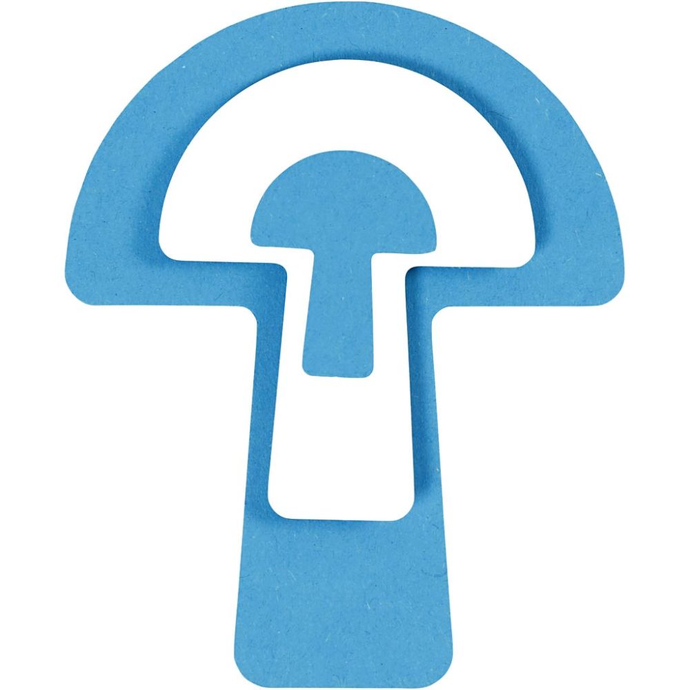 3 - Piece Nested Mushroom Craft Punch Set - 25/50/75mm Paper Punches for Scrapbooking - Home - Crafts