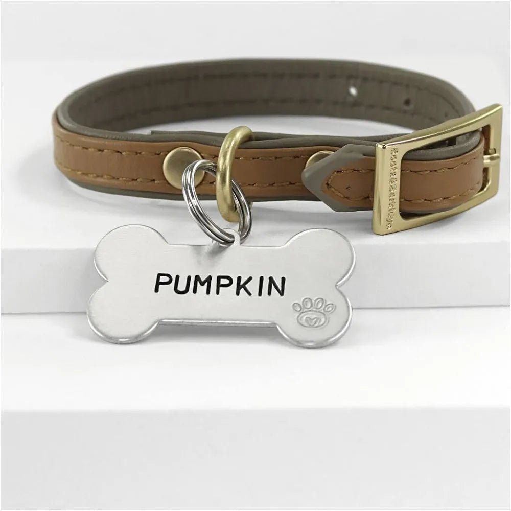 4 x Pet tag kits Metal Motif Embossing Stamp Jewellery Making Supplies