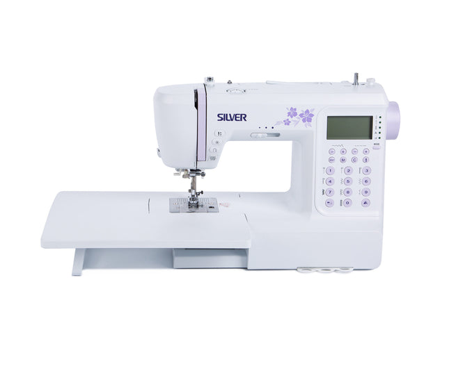 Silver Viscount 404 Sewing Machine Computerised - 400+ stitches - 5 Alphabets - 4 Memory banks