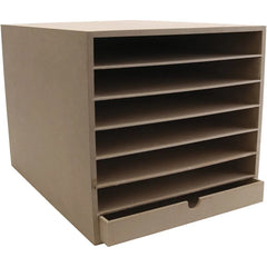 Robust Paper Card Storage Unit Drawer Shelves Sturdy Organizer Boxes Paint & Decorate