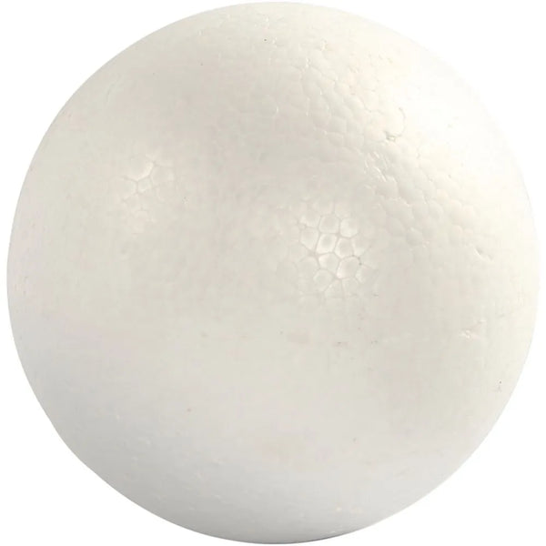 Large 15cm Polystyrene Ball - Craft Decorations Sweet Tree Round Sphere Christmas