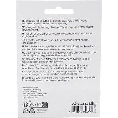 5g Beige Universal Candle Dye Flakes - Concentrated Color Pigments for Soy Wax, Paraffin & Candle Making - Home - Crafts