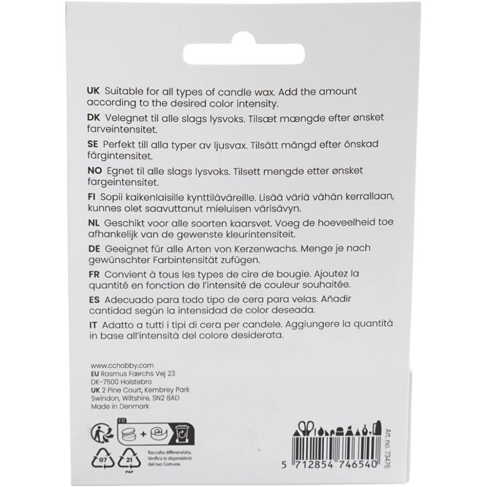 5g Light Rose Universal Candle Dye Flakes - Concentrated Color Pigments for Soy Wax, Paraffin & Candle Making - Home - Crafts