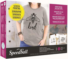 Speedball Beginner Screen Printing Craft Vinyl Kit - All Materials & Full Instructions.
