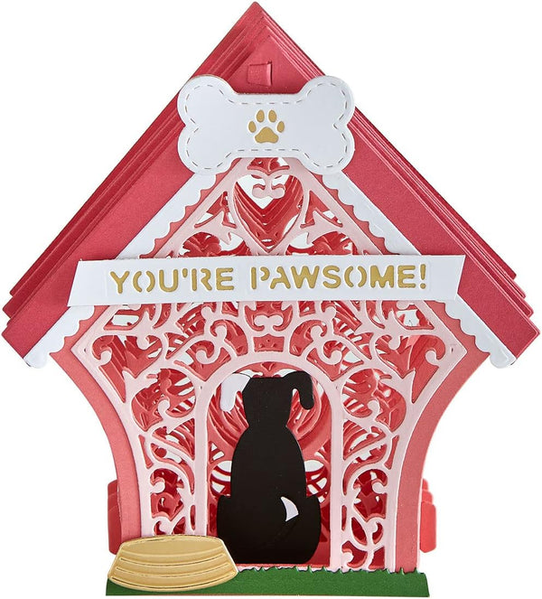 Spellbinders 3D Vignette Pet House Etched Die Set - 24 Dies