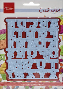 Marianne Creatables Stencil Die Cutting Embossing Sizzix - Alphabet Garland