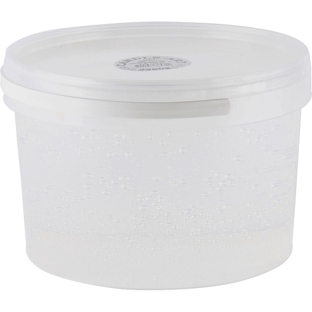 Crystal Clear Gel Wax - 2.25kg Bucket for Long-Burning Transparent Candles