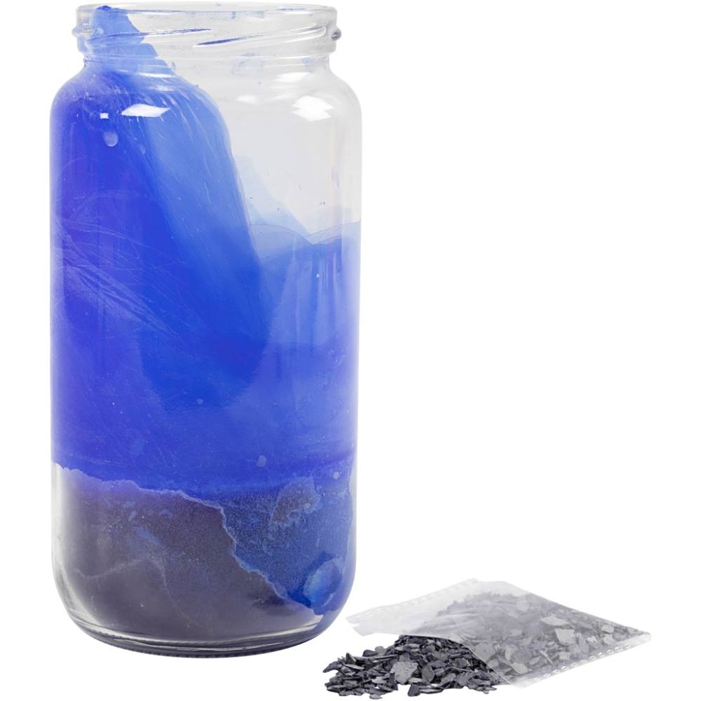 10g Blue Universal Candle Dye Flakes - Concentrated Color Pigments for Soy Wax, Paraffin & Candle Making