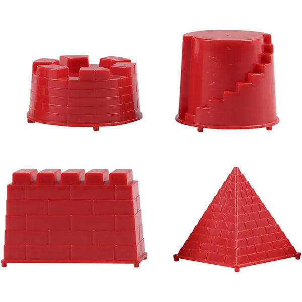 Castle Plastic Moulds Sandy Clay Assorted Modelling Sand Castle Beach