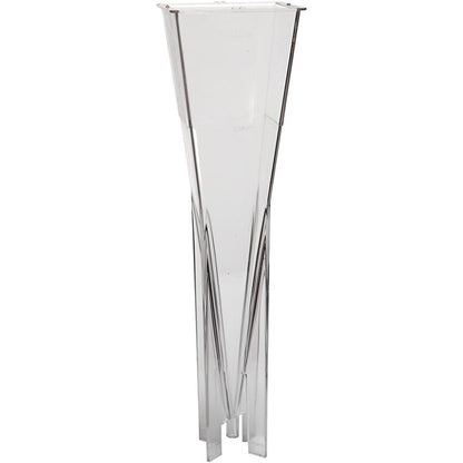 Pyramid Candle Mould - 228x60mm Reusable Plastic Mold for Tall Candles