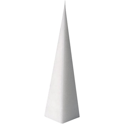 Pyramid Candle Mould - 228x60mm Reusable Plastic Mold for Tall Candles