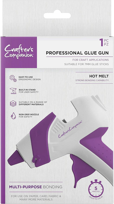 Crafters Companion Hot Glue Gun EU Crafts Card Making Easy Fast Drying 7mm Glue stick