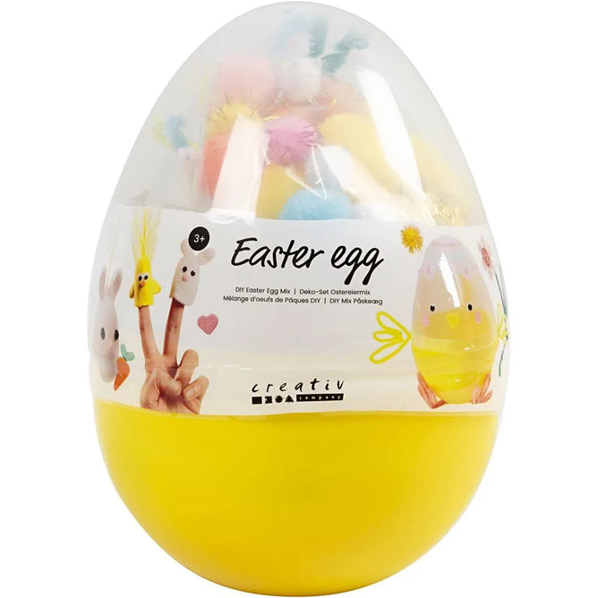 Kids DIY Easter Egg Craft Kit - Create Colorful Easter Decorations & Cute Spring Figures